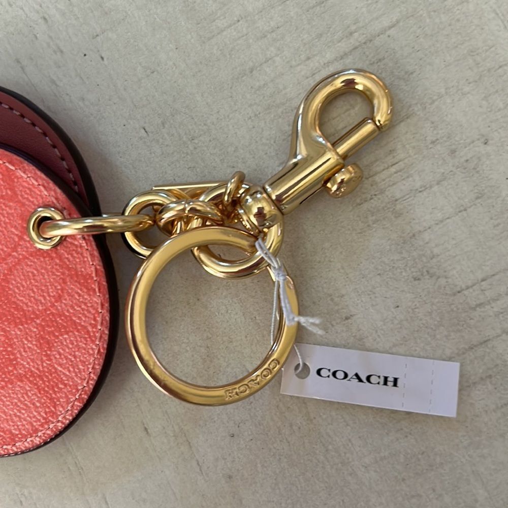 COACH NWT Mirrored Keychain - Picture 4 of 5